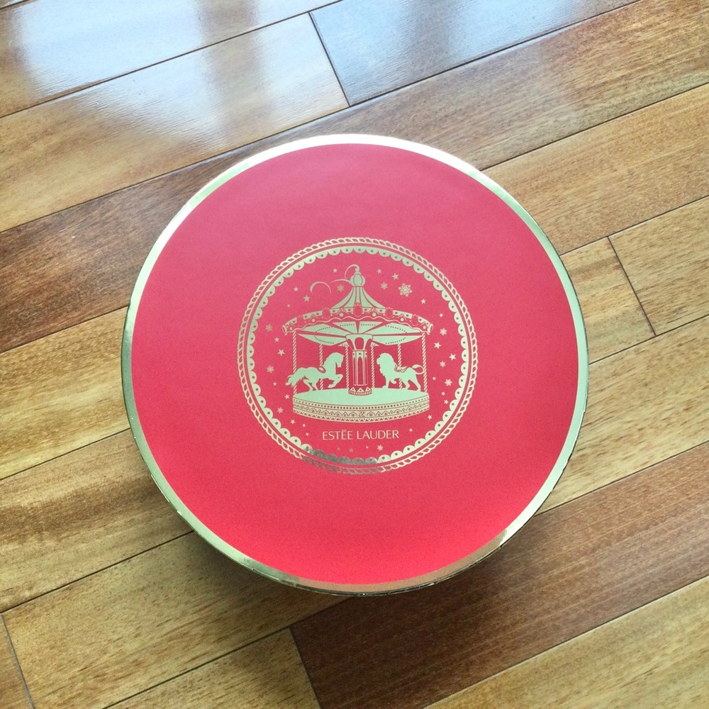 🆕 Empty Estée Lauder Round Storage Box